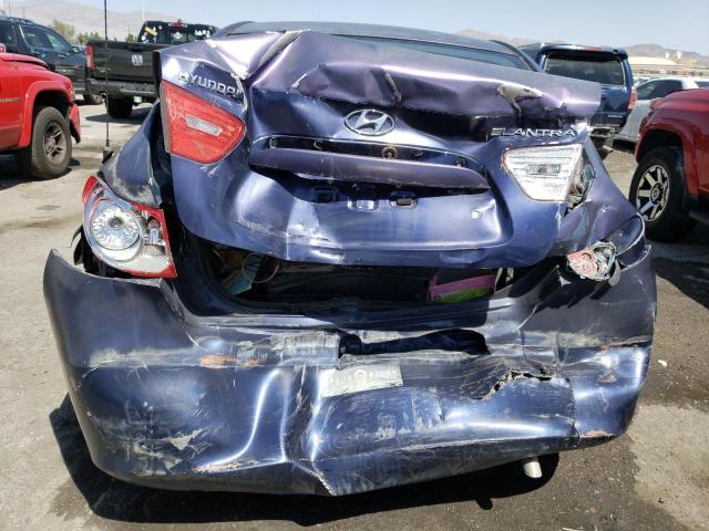 KMHDU46D67U237257 - 2007 HYUNDAI ELANTRA GLS PURPLE photo 6