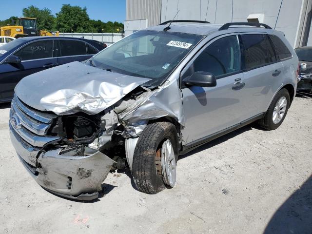 2FMDK3GC4EBB61059 - 2014 FORD EDGE SE SILVER photo 1