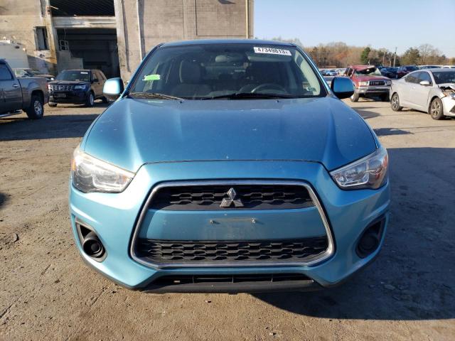 4A4AP3AU0EE016446 - 2014 MITSUBISHI OUTLANDER ES BLUE photo 5