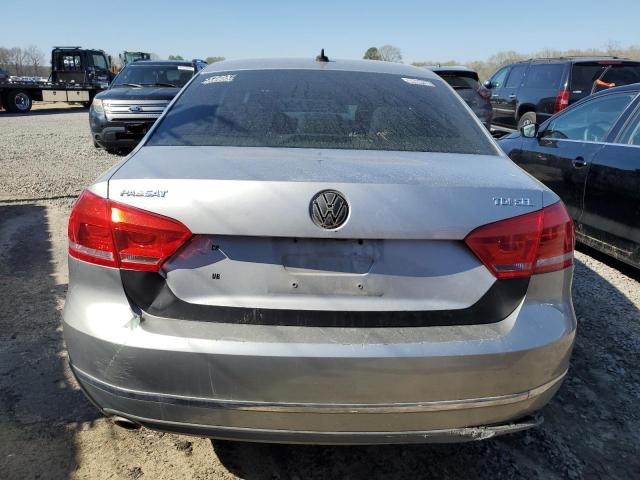 1VWCN7A33DC109411 - 2013 VOLKSWAGEN PASSAT SEL GRAY photo 6