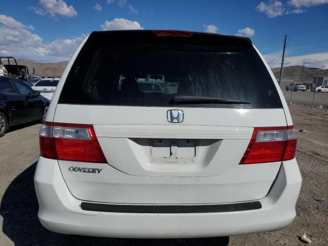 5FNRL38217B135862 - 2007 HONDA ODYSSEY LX WHITE photo 6