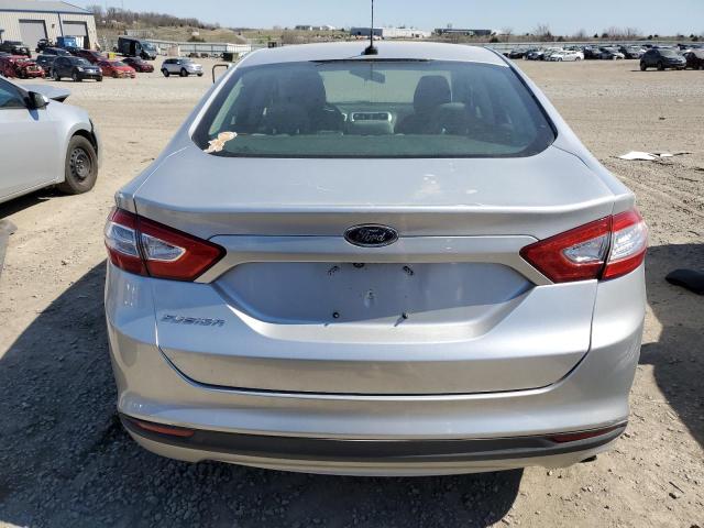 3FA6P0G74GR249507 - 2016 FORD FUSION S SILVER photo 6