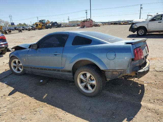 1ZVFT80N275352566 - 2007 FORD MUSTANG BLUE photo 2