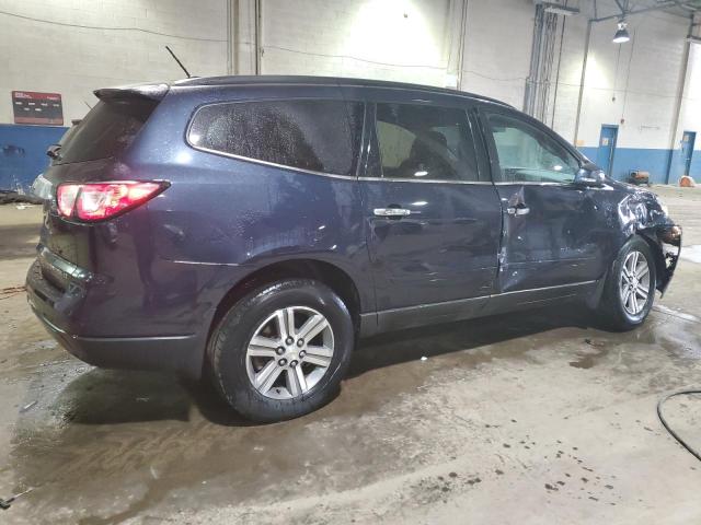 1GNKRGKD0FJ215671 - 2015 CHEVROLET TRAVERSE LT BLACK photo 3