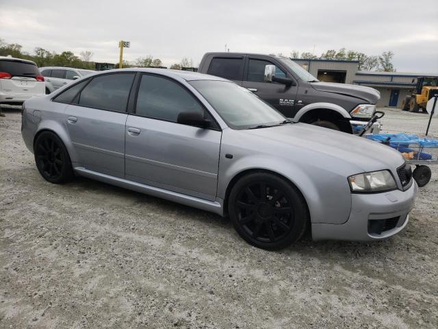 WUAPV54B53N905336 - 2003 AUDI RS6 GRAY photo 4