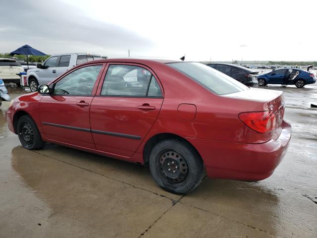 1NXBR32EX7Z879160 - 2007 TOYOTA COROLLA CE RED photo 2