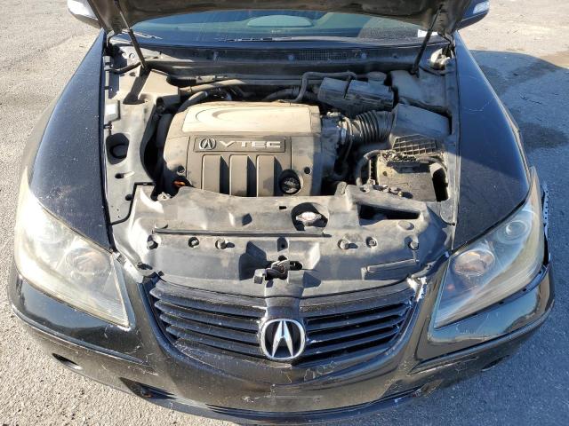 JH4KB16618C004684 - 2008 ACURA RL BLACK photo 11