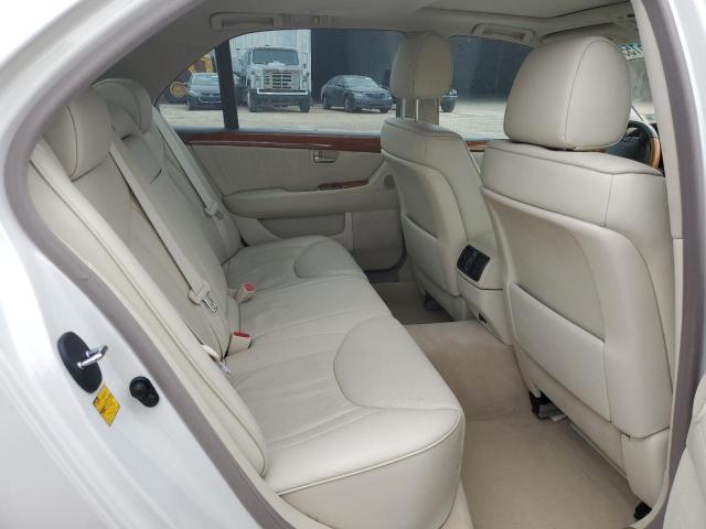 JTHBN36F155007958 - 2005 LEXUS LS 430 WHITE photo 10