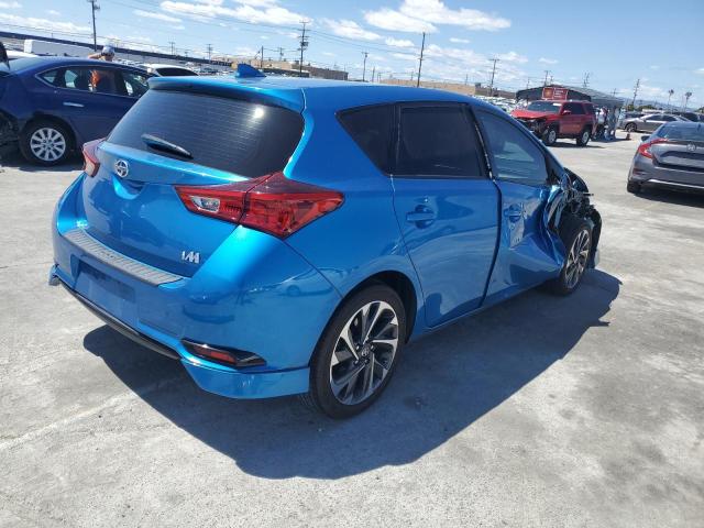 JTNKARJE9GJ516815 - 2016 TOYOTA SCION IM BLUE photo 3