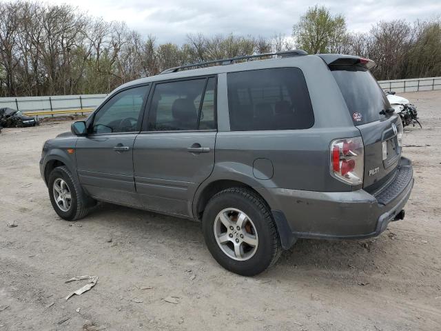 5FNYF18587B005899 - 2007 HONDA PILOT EXL GRAY photo 2