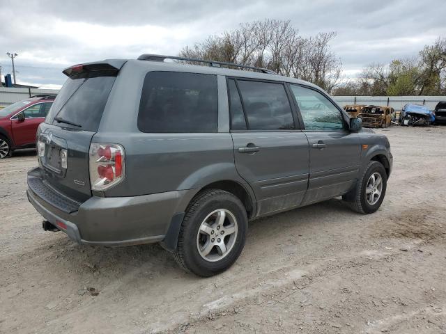 5FNYF18587B005899 - 2007 HONDA PILOT EXL GRAY photo 3