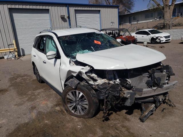 5N1DR2MM6HC602715 - 2017 NISSAN PATHFINDER S WHITE photo 4