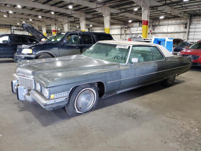 6D47R20116461 - 1972 CADILLAC FLEETWOOD GREEN photo 1