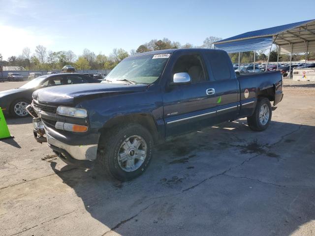 2GCEK19T311286435 - 2001 CHEVROLET SILVERADO K1500 BLUE photo 1