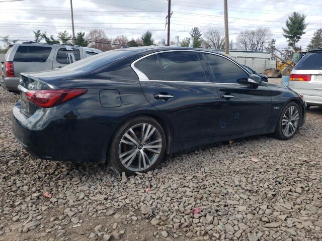 JN1AV7AR4JM540119 - 2018 INFINITI Q50 HYBRID LUXE BLACK photo 3