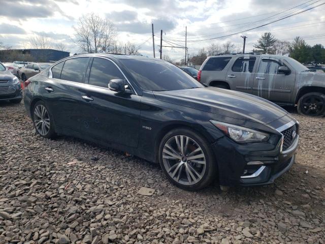 JN1AV7AR4JM540119 - 2018 INFINITI Q50 HYBRID LUXE BLACK photo 4