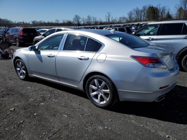 19UUA8F53DA002746 - 2013 ACURA TL TECH SILVER photo 2