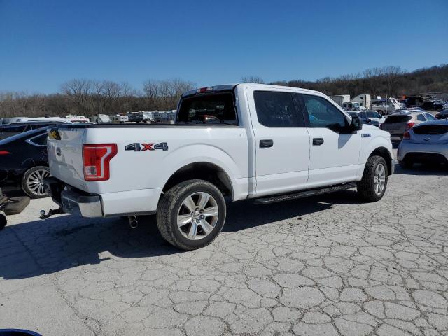 1FTEW1E84HKD58906 - 2017 FORD F150 SUPERCREW WHITE photo 3