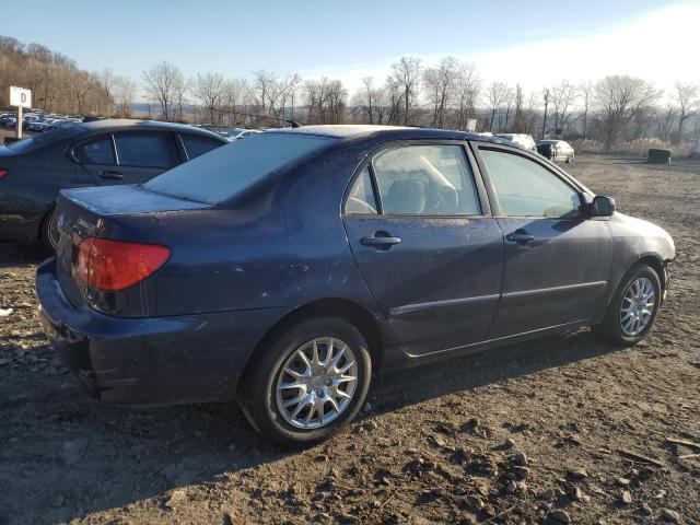 2T1BR32E83C127792 - 2003 TOYOTA COROLLA CE BLUE photo 3