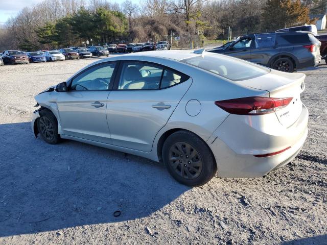 KMHD74LF8HU096612 - 2017 HYUNDAI ELANTRA SE SILVER photo 2