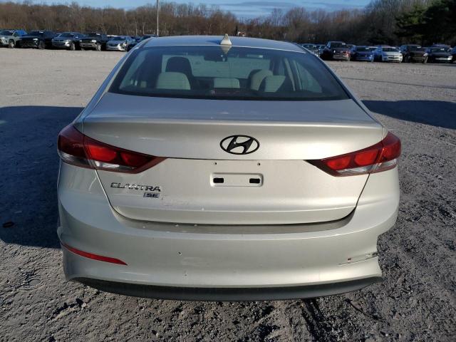 KMHD74LF8HU096612 - 2017 HYUNDAI ELANTRA SE SILVER photo 6