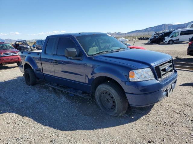 1FTRX02W37KC54014 - 2007 FORD F150 BLUE photo 4