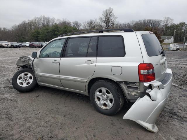 JTEGD21A550129098 - 2005 TOYOTA HIGHLANDER SILVER photo 2