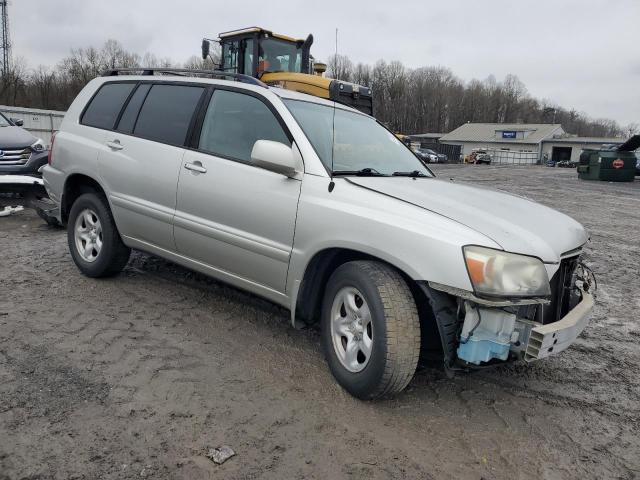 JTEGD21A550129098 - 2005 TOYOTA HIGHLANDER SILVER photo 4