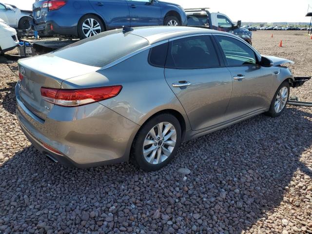 5XXGU4L32JG233765 - 2018 KIA OPTIMA EX GRAY photo 3