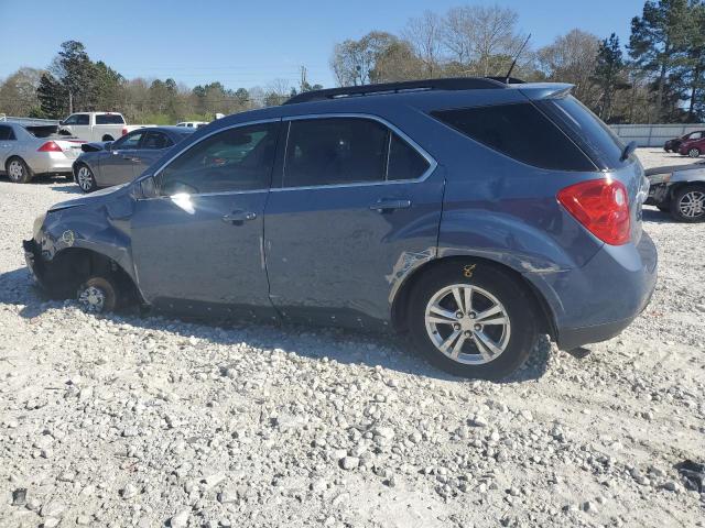 2GNALDEK6C6193562 - 2012 CHEVROLET EQUINOX LT BLUE photo 2