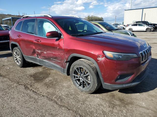 1C4PJLLB6KD272378 - 2019 JEEP CHEROKEE LATITUDE PLUS BURGUNDY photo 4