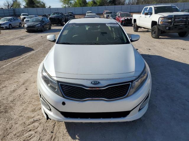 KNAGM4A7XF5626556 - 2015 KIA OPTIMA LX WHITE photo 5