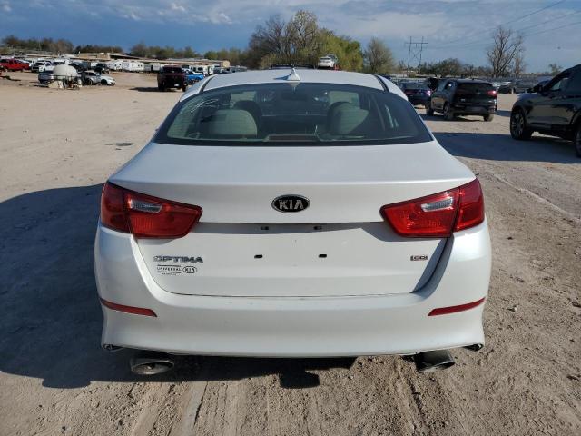 KNAGM4A7XF5626556 - 2015 KIA OPTIMA LX WHITE photo 6