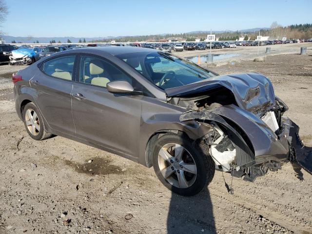 5NPDH4AE2DH208420 - 2013 HYUNDAI ELANTRA GLS SILVER photo 4