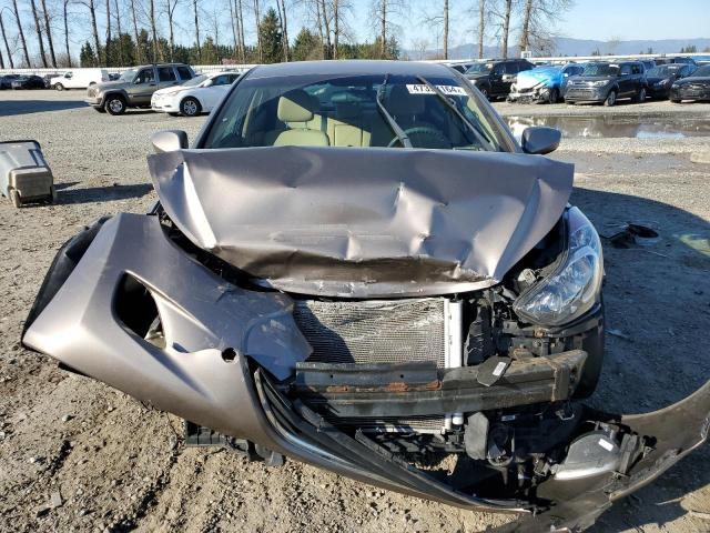 5NPDH4AE2DH208420 - 2013 HYUNDAI ELANTRA GLS SILVER photo 5