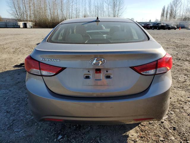 5NPDH4AE2DH208420 - 2013 HYUNDAI ELANTRA GLS SILVER photo 6