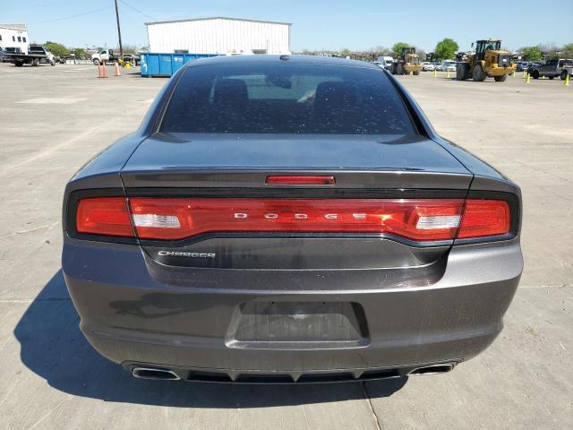 2C3CDXBG5DH584521 - 2013 DODGE CHARGER SE GRAY photo 6