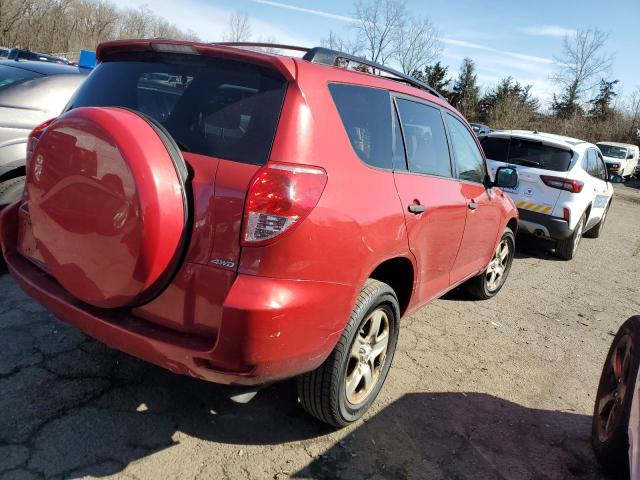 JTMBK33V786042878 - 2008 TOYOTA RAV4 RED photo 3