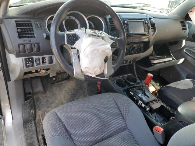 5TFTX4CN2FX049059 - 2015 TOYOTA TACOMA ACCESS CAB ვერცხლისფერი ფოტო 8