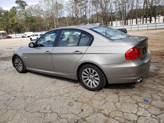 WBAPH77509NM31288 - 2009 BMW 328 I BROWN photo 2