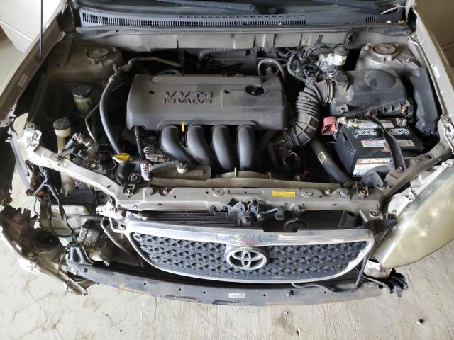 1NXBR30E75Z359496 - 2005 TOYOTA COROLLA CE GOLD photo 12