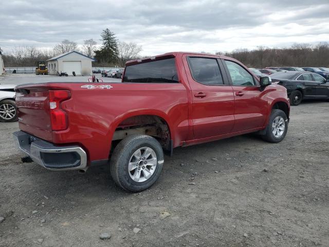 1GCUYDED7MZ356492 - 2021 CHEVROLET SILVERADO K1500 LT RED photo 3