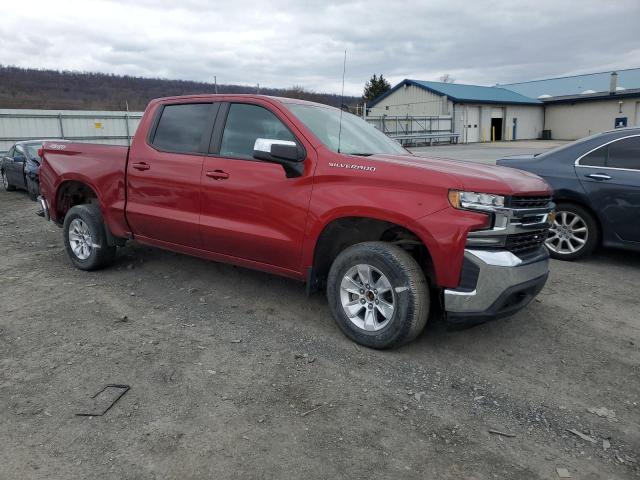 1GCUYDED7MZ356492 - 2021 CHEVROLET SILVERADO K1500 LT RED photo 4