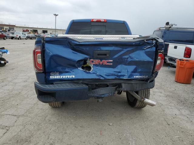 3GTU2PEC3HG110524 - 2017 GMC SIERRA K1500 DENALI BLUE photo 6