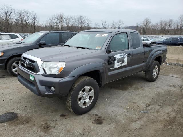 5TFUU4EN0FX121371 - 2015 TOYOTA TACOMA ACCESS CAB ნაცრისფერი ფოტო 1