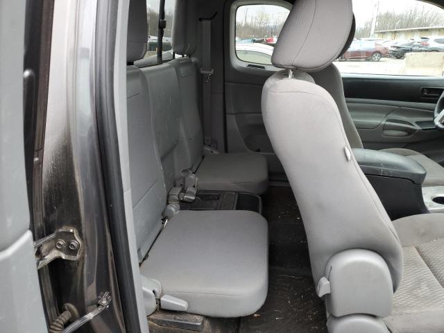 5TFUU4EN0FX121371 - 2015 TOYOTA TACOMA ACCESS CAB ნაცრისფერი ფოტო 10