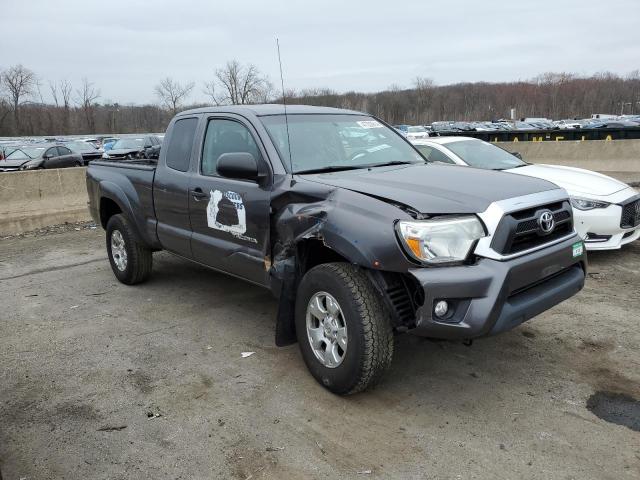 5TFUU4EN0FX121371 - 2015 TOYOTA TACOMA ACCESS CAB ნაცრისფერი ფოტო 4