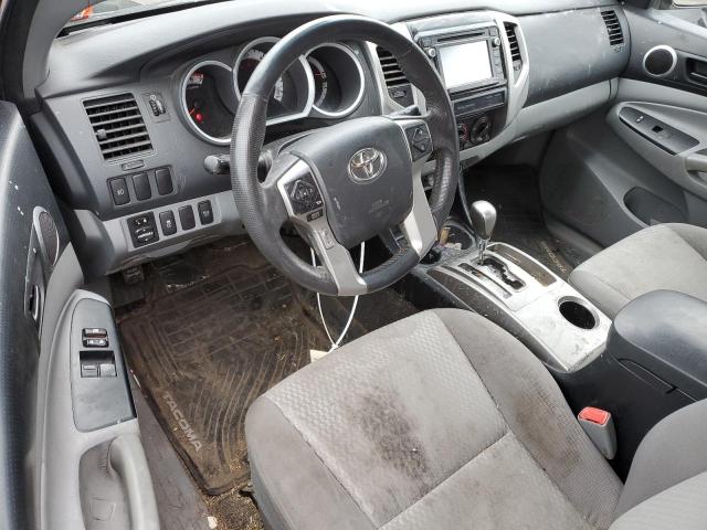 5TFUU4EN0FX121371 - 2015 TOYOTA TACOMA ACCESS CAB ნაცრისფერი ფოტო 8