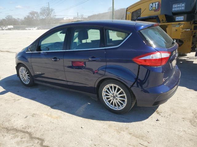 1FADP5BU4GL120487 - 2016 FORD C-MAX SEL BLUE photo 2