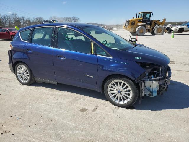 1FADP5BU4GL120487 - 2016 FORD C-MAX SEL BLUE photo 4